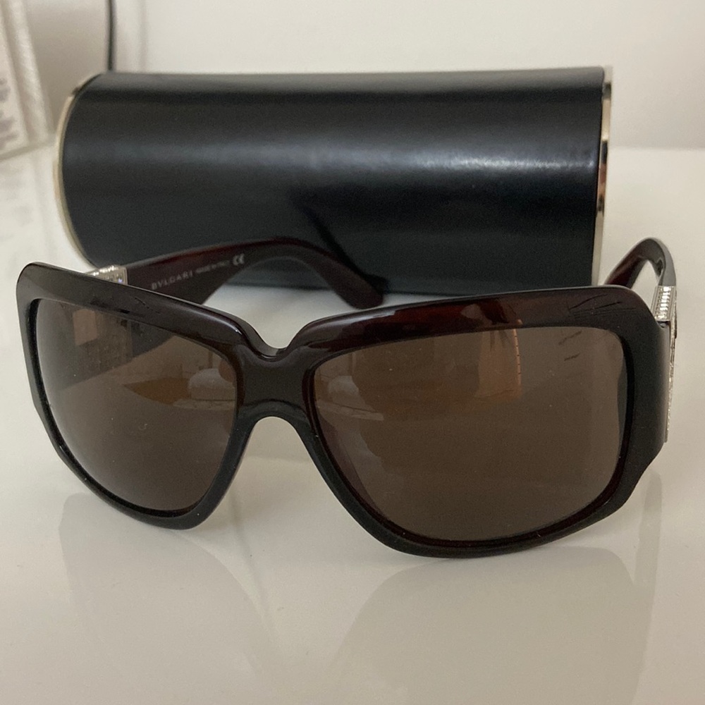 Bvlgari Red Sunglasses